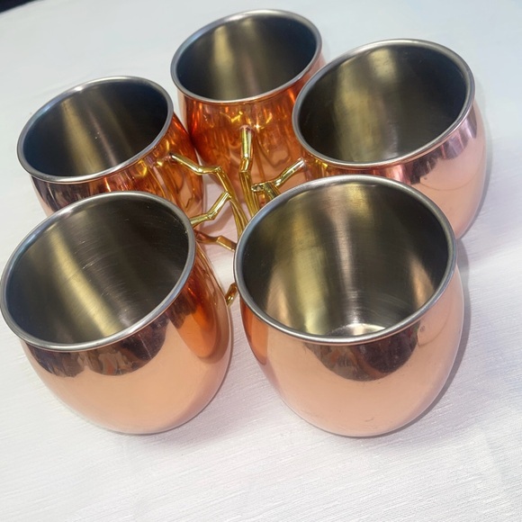 PG Copper Moscow Mule Cocktail Mugs - Picture 4 of 4